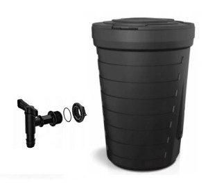 BECZKA 210L ZBIORNIK NA DESZCZÓWKĘ RAINCAN + KRAN