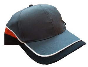 Czapka z daszkiem szara