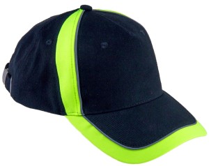 Czapka z daszkiem czarna URG-6101