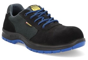 BUTY ROBOCZE DEMAR X-FLOW SOLID S1 MĘSKIE OCHRONNE PÓŁBUTY KOMPOZYT